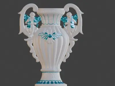vase cupid 3D print model