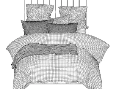 Browse our luxury designed quilt covers 3d model 3D model