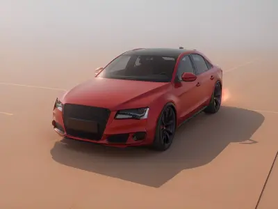 Audi A8 2020 3D model