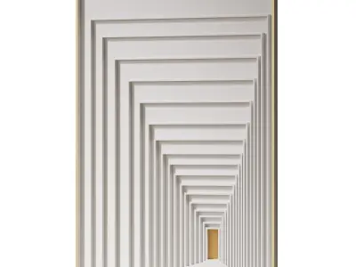 3D Wall Art 001 3D model