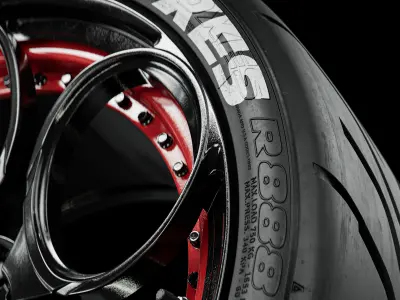 Toyo Proxes R888 285 30 ZR18 97Y V2 3D model