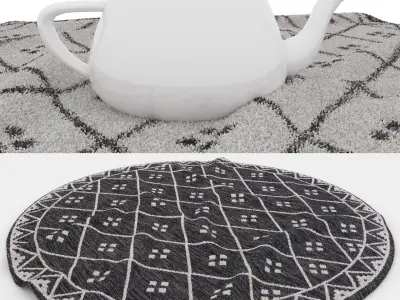 Rugs No 685 Low-poly 3D model