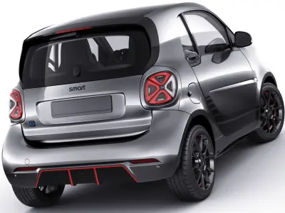 Smart EQ Fortwo 2020 Edition One 3D model