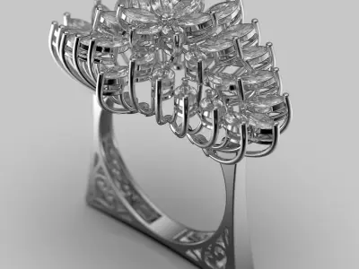 MARKIZ RING  3D print model