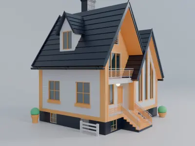 HOUSE MODEL Free 3D model