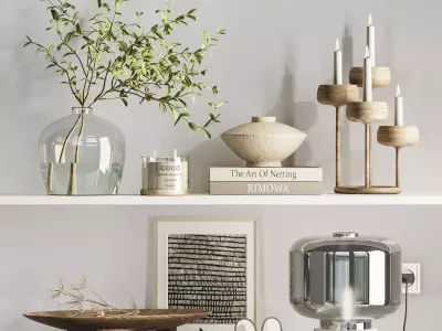 Decorative set034 3D model