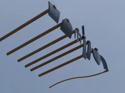 Farmer tools Free 3D model