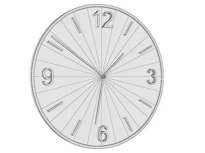 Wall Clock GZ-C1007 3D model