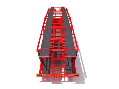 Car Carrier Trailer 3D model
