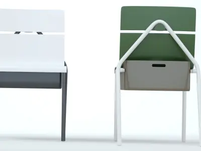Afford Chair 3D model