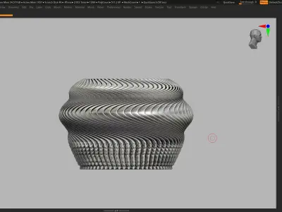 vase pot planter 3d print 878  3D print model
