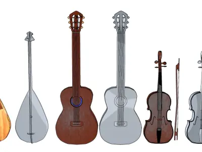 Musical Instrument     Music 3D model