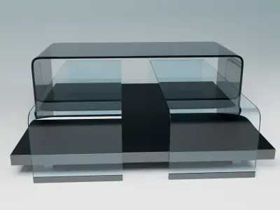 coffee table 3D model 12