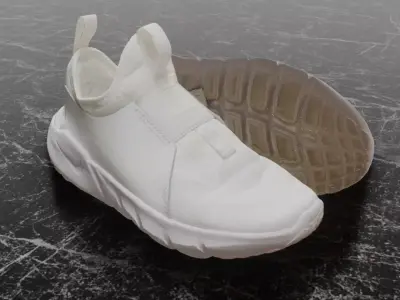 NIKE FLEX RUNNER 2 3D SHOES 3D model