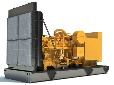 Generator Engine 3D model