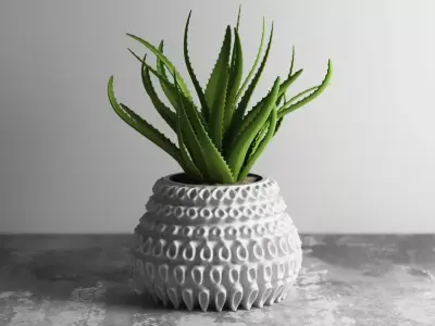 vase pot planter 3d print c03  3D print model