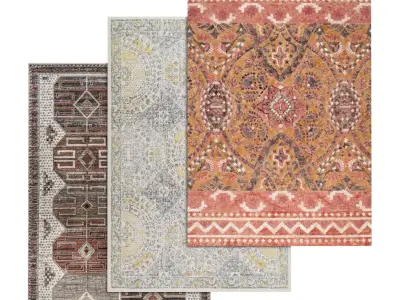 Rug Set 1649 3D model