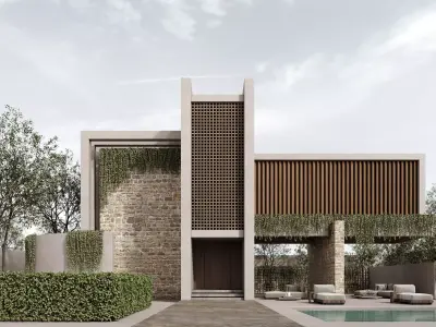 Modern Villa Free 3D model
