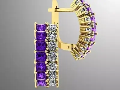 Earrings 26 3D print model