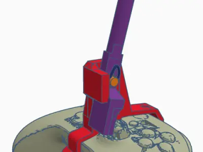 Xbox X S Controller Handbrake Adaptor 3D print model