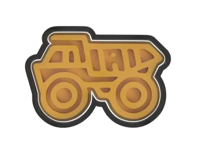 CONSTRUCTION VEHICLES CUTTERS - Can be used commercially 3D print model