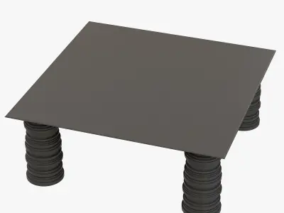Baxter BIDU TABLE 3D model