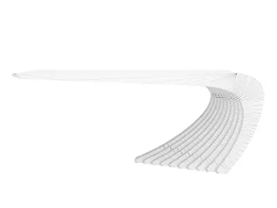 Woodbang Touchey parametric coffee table - oak wood Free 3D model