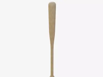 Baseball Bat 02 Low-poly 3D model