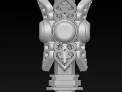 SAMRUK - Monument in the city of Qazaqstan 3D model