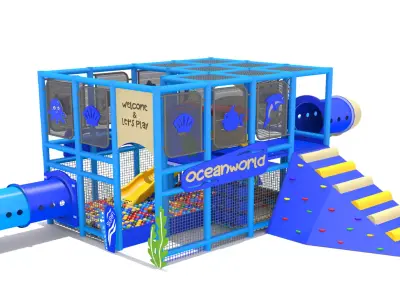 Playground- Indoor Ocean Playland 3D model