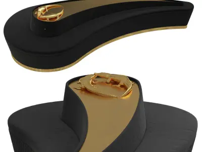 Koket Sofa reptilia 3D model