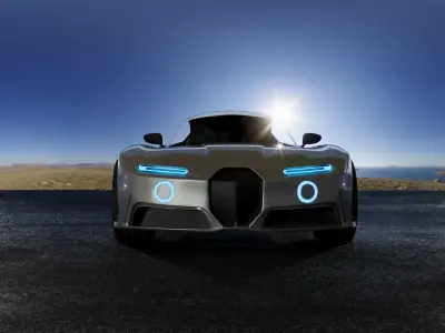 Bugatii concept 3D model