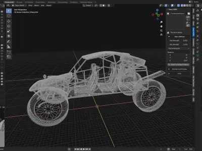 Dune Buggy 3D model