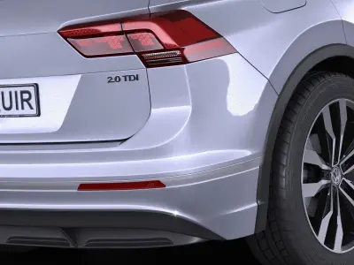 Volkswagen Tiguan R 2017 3D model