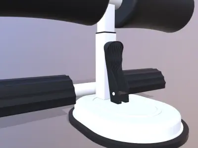 Sit Ups Equipment 3D model