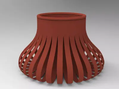 Alta Vase Low-poly 3D model