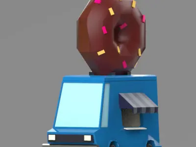 Low poly vehicles  Pack  Low-poly 3D model