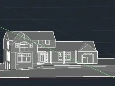 Simple House 3D model