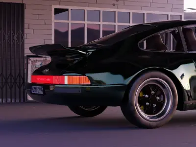 Porsche 911 1984 3D model