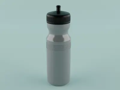 Sport water bottle 3D model
