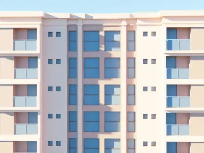 Hotel model2 3D model