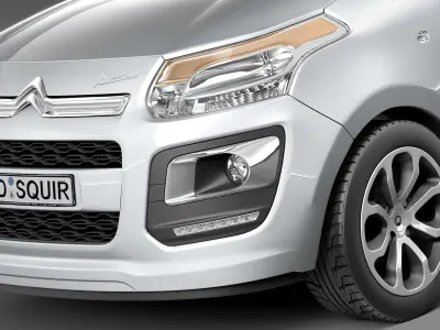 Citroen C3 Picasso 2013 3D model