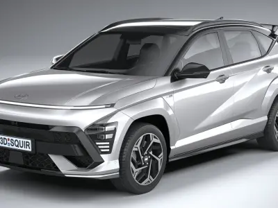 Hyundai Kona N Line 2024 3D model