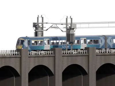 British Rail Class 170 3D model