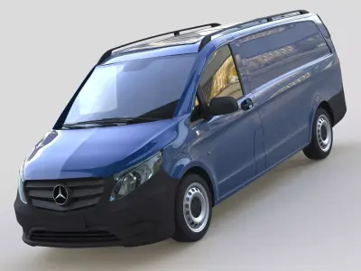 Mercedes Benz Metris 2016 3D model