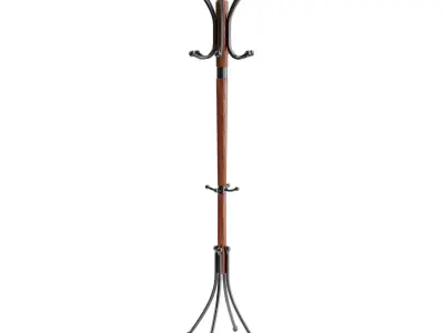 Coat Rack Stand 3D model