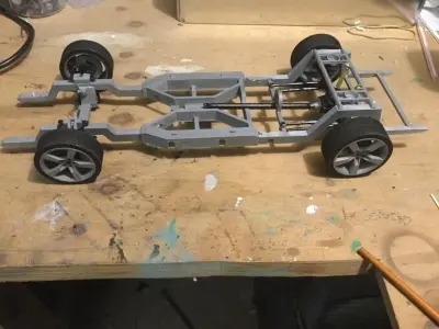 Air ride complete suspension pack 3D print model