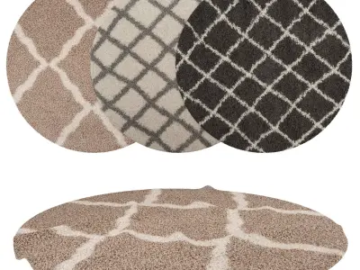 Rugs No 593 Low-poly 3D model