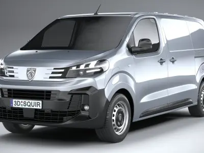 Peugeot E-Expert 2024 3D model