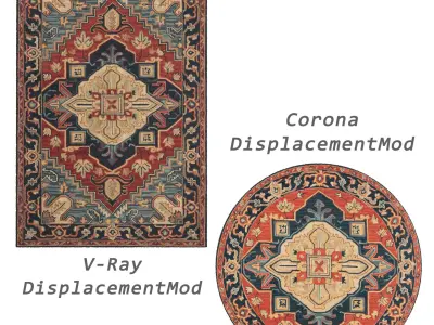 Rugs No 880 Low-poly 3D model